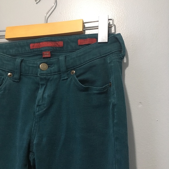 Banana Republic Teal Green Skinny Jeans Petite - Picture 3 of 8